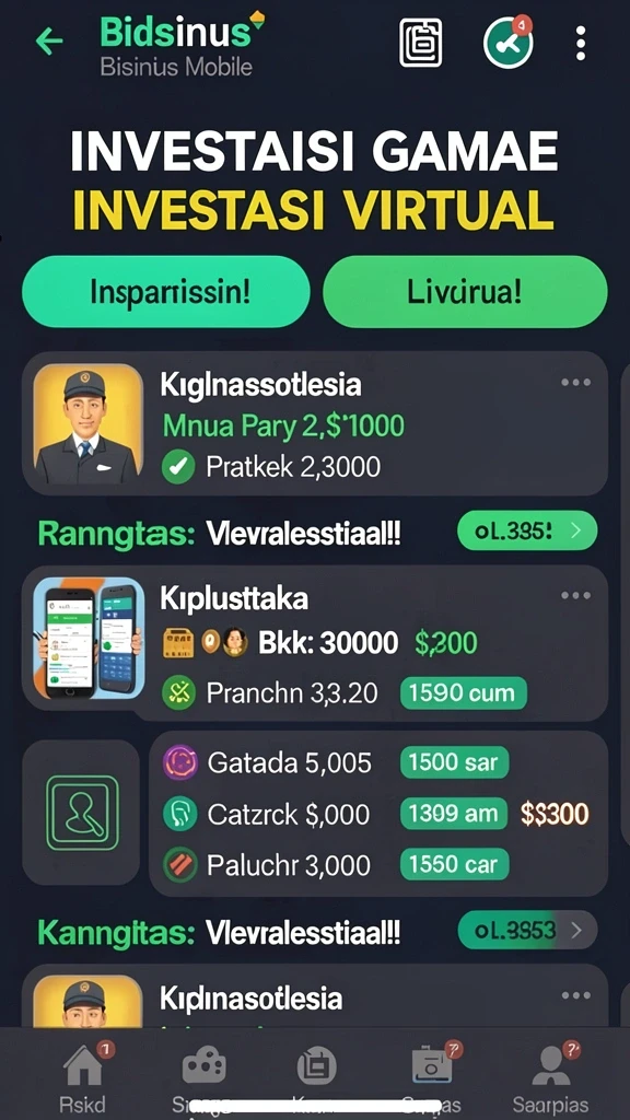 bosku777 - Tampilan antarmuka pengguna yang intuitif dan menarik.