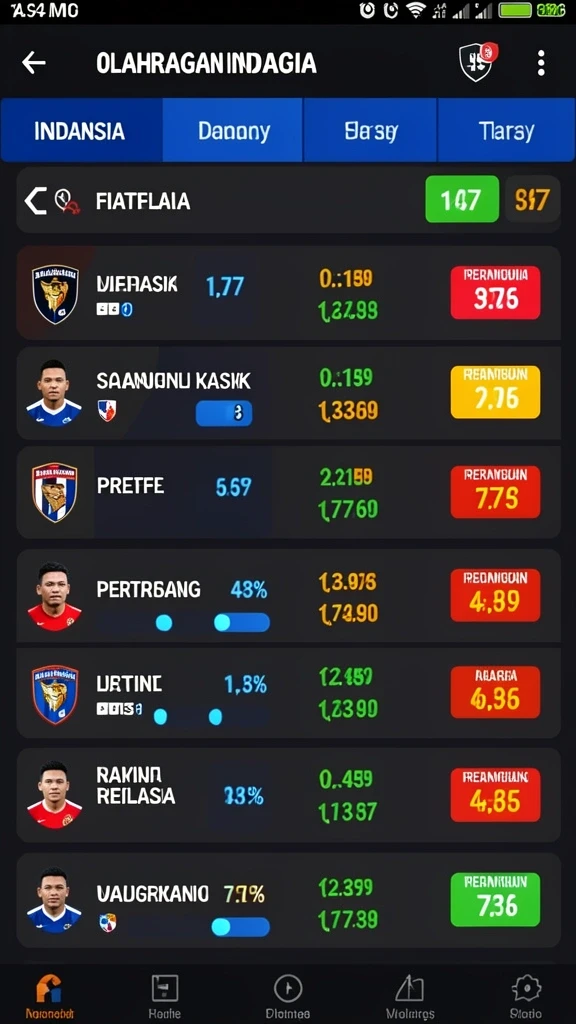 garuda138 - Tampilan antarmuka permainan yang intuitif.