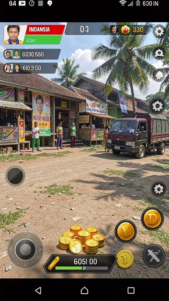 gatotkaca123 - Tangkapan layar dari level yang indah dan menawan.