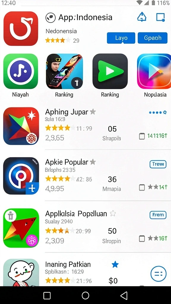sarang777 - Fitur leaderboard untuk bersaing dengan teman-teman.